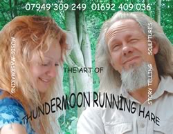 thunder moon running hare